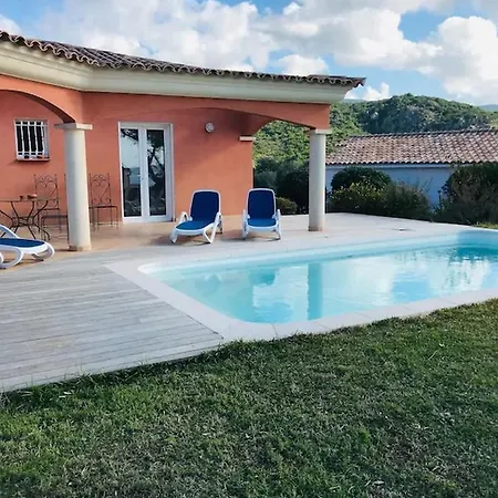 Superbe Villa Avec Piscine Vue Mer, Proche Plage Et Porticcio Pietrosella Exterior photo